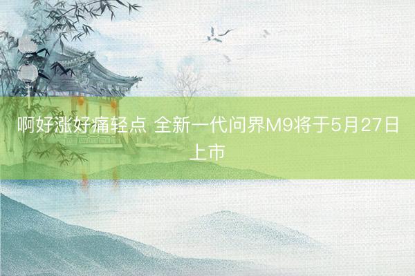 啊好涨好痛轻点 全新一代问界M9将于5月27日上市