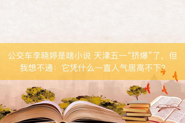 公交车李晓婷是啥小说 天津五一“挤爆”了，但我想不通：它凭什么一直人气居高不下？