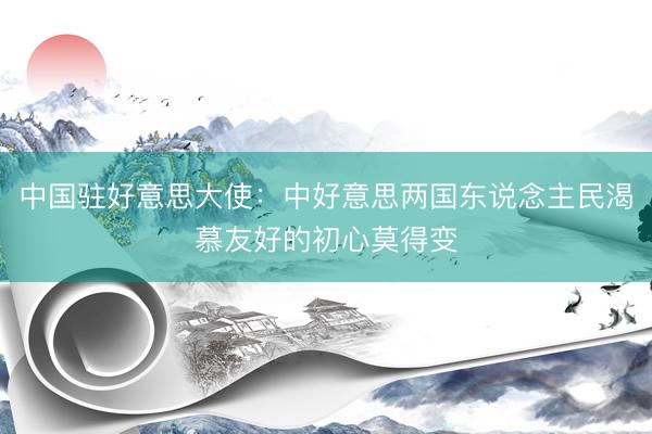 中国驻好意思大使：中好意思两国东说念主民渴慕友好的初心莫得变